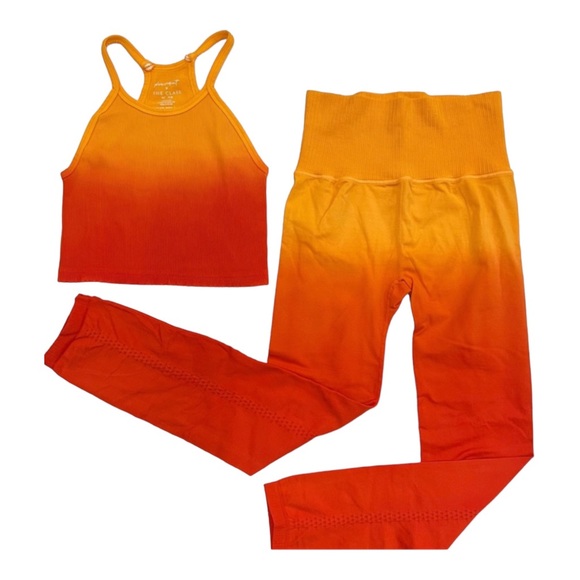 Free People Movement Pants - NWOT Free People Ombre Dyed Set M/L
